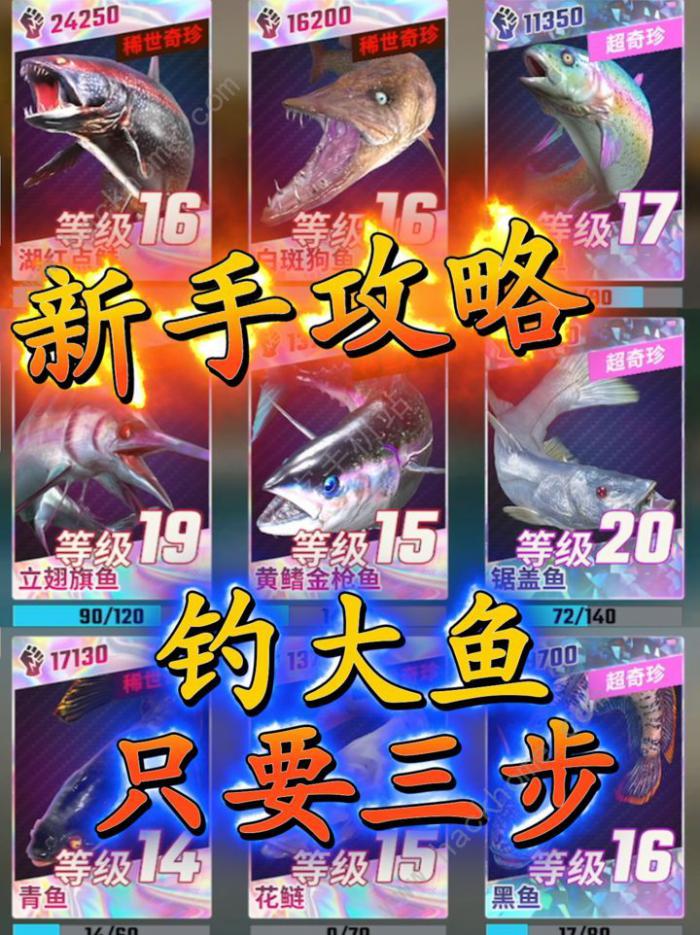 欢乐钓鱼大师大鱼怎么钓1