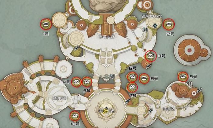 塔瑞斯世界银辉城宝箱在哪1