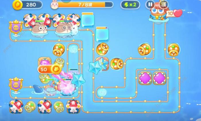 保卫萝卜4海的闺女第34关怎么过6