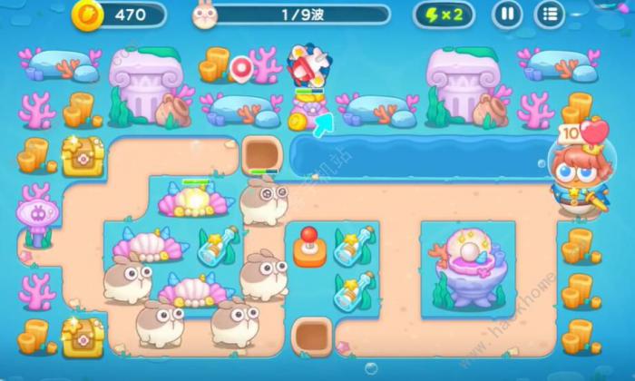 保卫萝卜4海的闺女第24关怎么过2