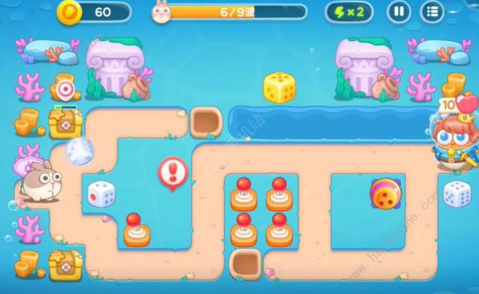 保卫萝卜4海的闺女第24关怎么过6