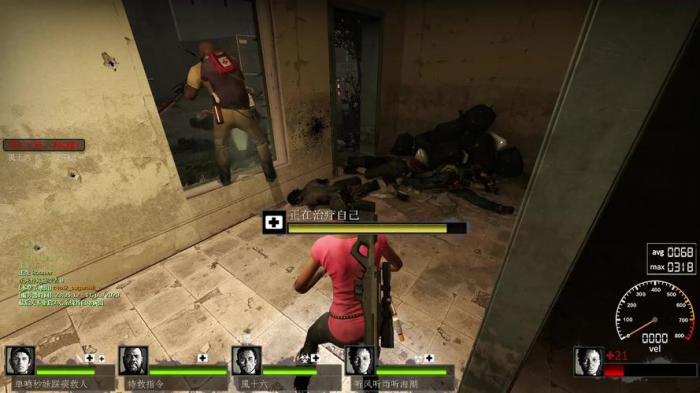 求生之路2太平间怎么过1