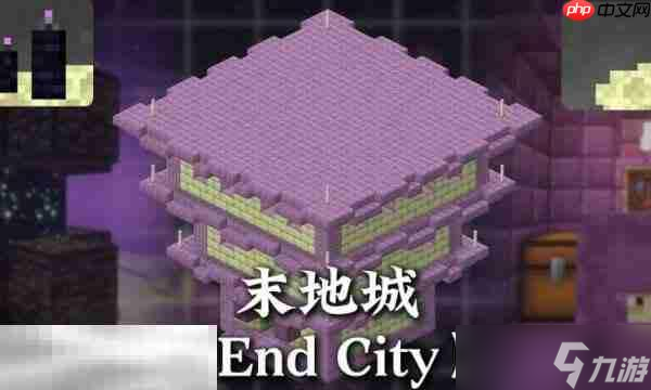 我的世界末地城怎么找1