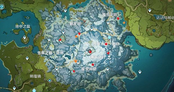 原神雪山石碑全收集攻略1