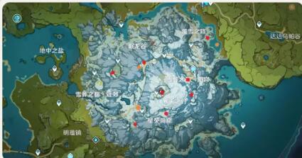 原神石碑洞窟八块石碑位置在哪1