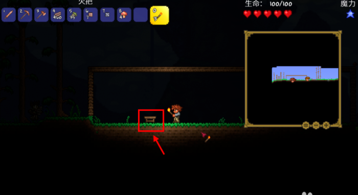 泰拉瑞亚沉重的工作台怎么做1