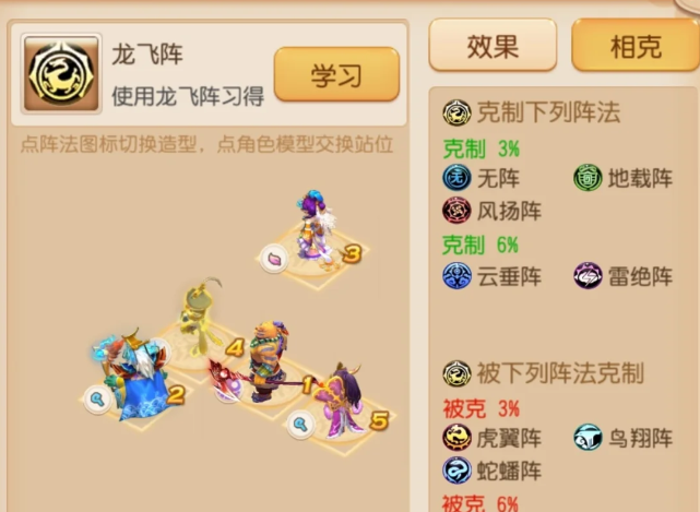 梦幻西游手游花果选什么阵法3