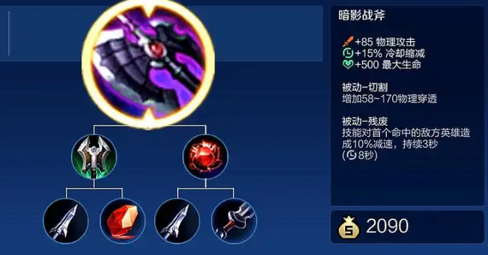 王者荣耀上单张飞出什么装备2