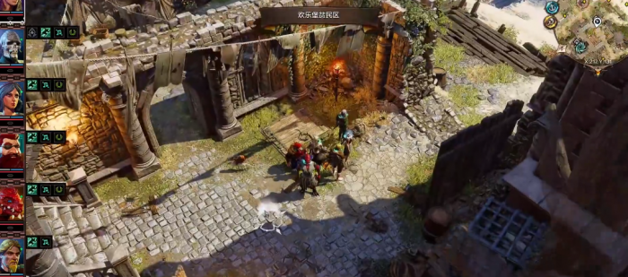 神界原罪2怎么出欢乐堡1