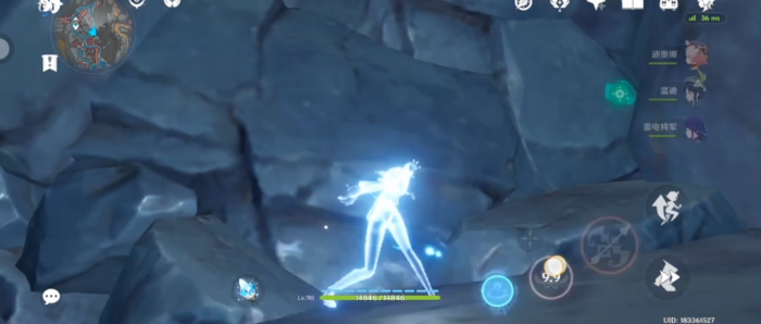 原神荧光山洞的水晶怎么破2