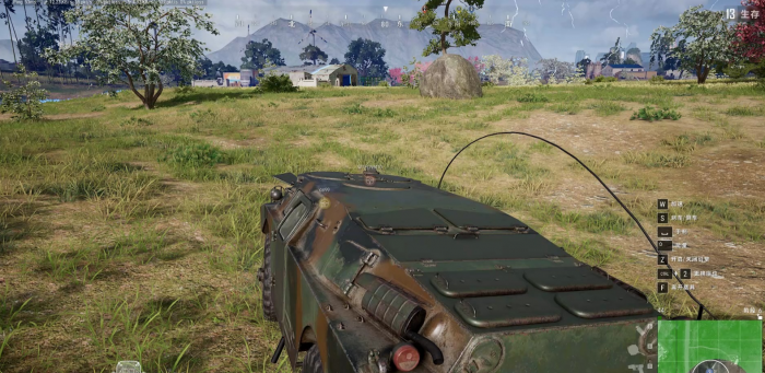 绝地求生装甲车怎么防蹭车怪2