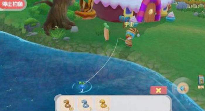 摩尔庄园高级鱼竿怎么获得1