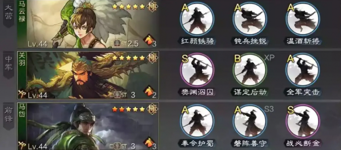 率土之滨马岱前锋怎么玩3