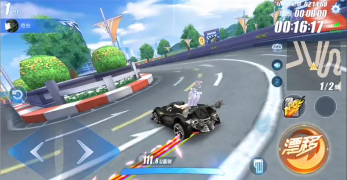 qq飞车手游哪个图练技术1