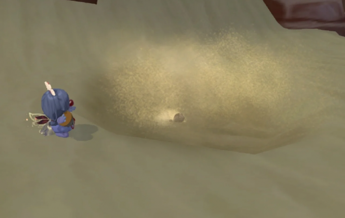 摩尔庄园怎么获得沙之微粒1