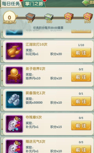 大掌门2什么职业是治疗2