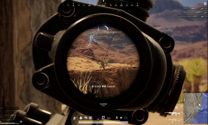 绝地求生狙击枪怎么开枪不关镜2