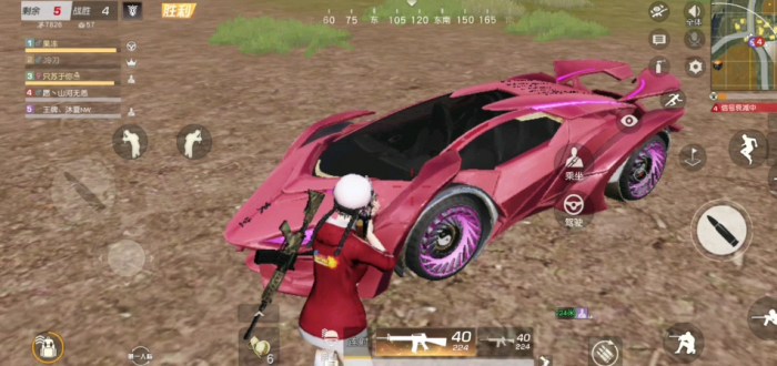 荒野行动如何快速打爆车2