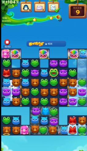开心消消乐精英104关怎么过2