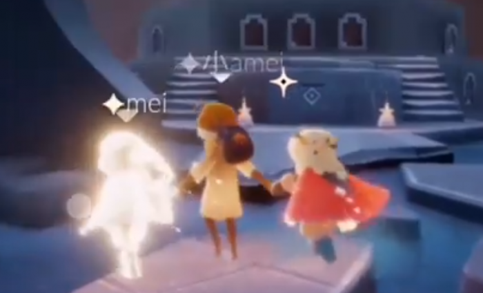 光遇神庙旁的先锋小队任务怎么做2