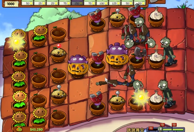 植物大战僵尸跳跳僵尸用什么植物3