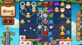 教教我怎么过开心消消乐精英关77关好吗3