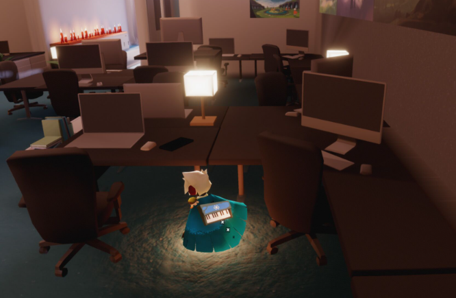 光遇舞狮帽在办公室什么位置2