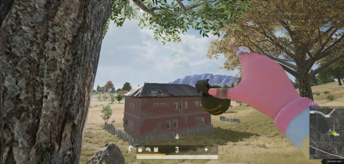 绝地求生雷怎么拉保险2