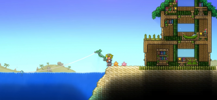 泰拉瑞亚钓鱼能获得什么2