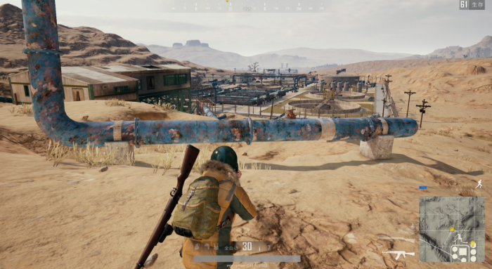 绝地求生如何找位置1