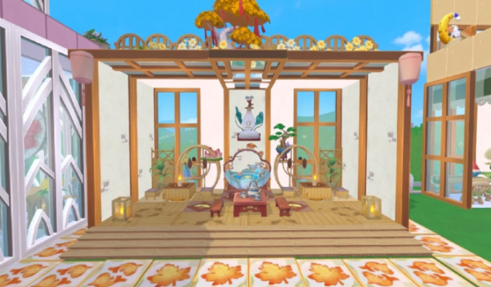 摩尔庄园家具怎么摆墙上3