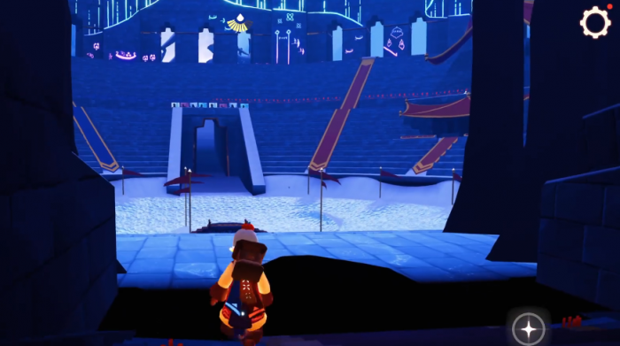 光遇滑冰场隐藏小门怎么进1