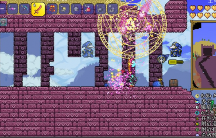 泰拉瑞亚如何召唤日食1