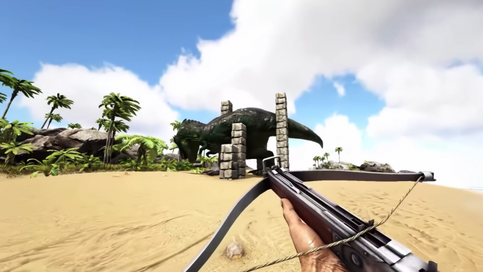 方舟生存进化中怎么驯服霸王龙2