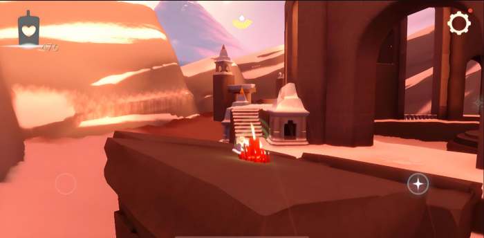 光遇霞谷霞光城怎么进2