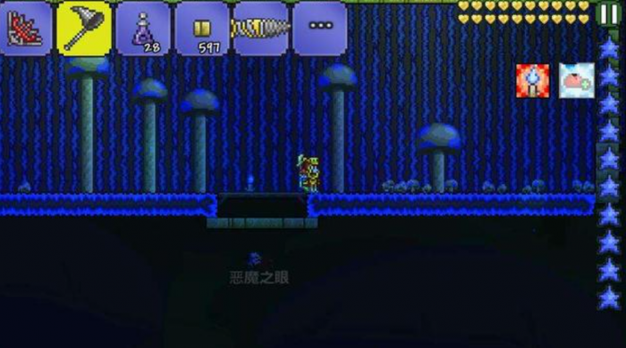 泰拉瑞亚如何抓捕松露虫3