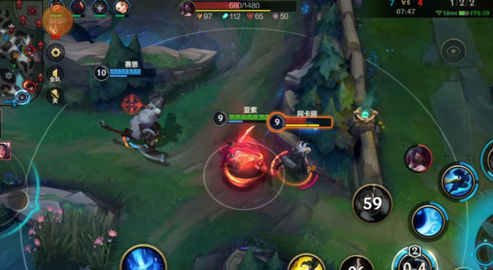 英雄联盟手游用什么辅助能配亚索2