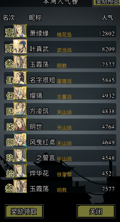 放置江湖完美开局属性是什么2