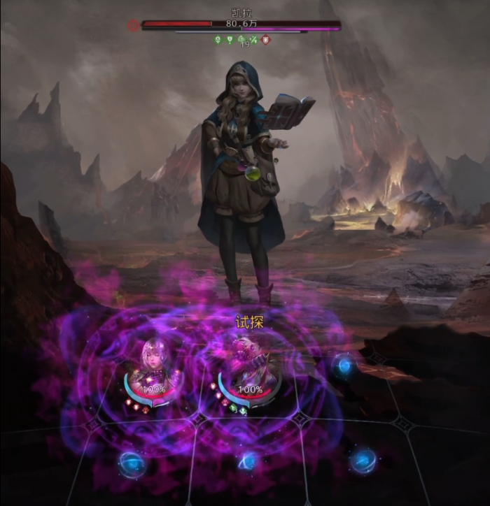 地下城堡3魂之诗少女凯拉怎么打1