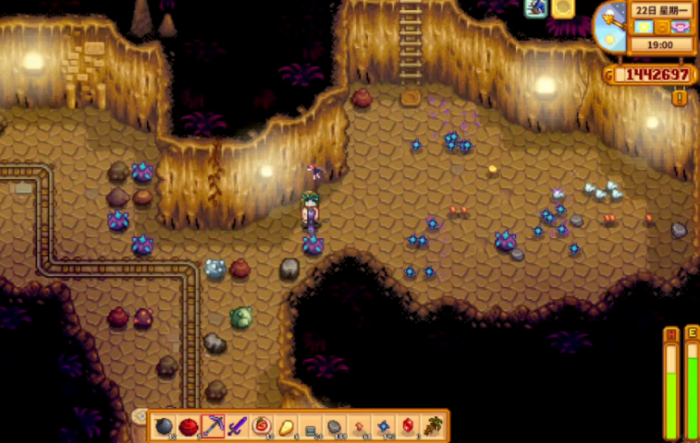 星露谷物语黄水晶在哪一层1