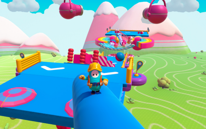 糖豆人怎么跳起来抓栏杆2