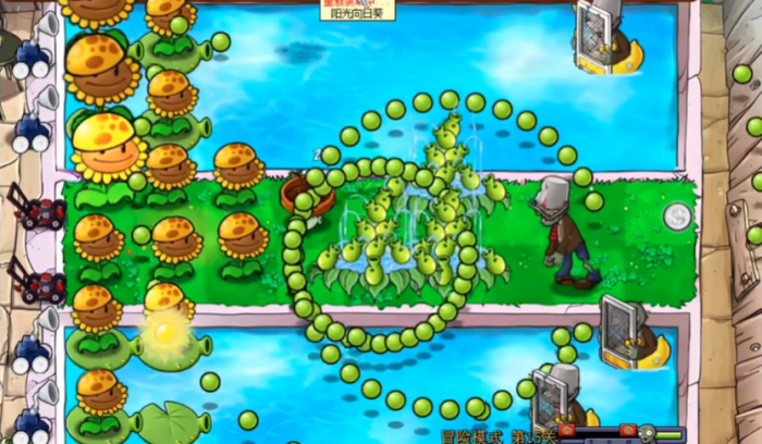 植物大战僵尸关卡15怎么过2