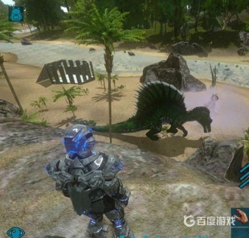 方舟新手怎么抓棘背龙?3
