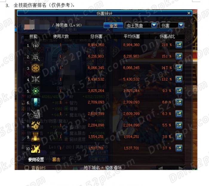 DNF审判奶爸加点攻略 体服525圣骑士改版前瞻