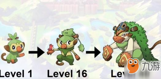 精灵宝可梦剑盾御三家进化形态图片