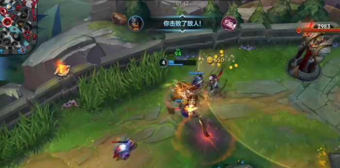 英雄联盟手游怎么控线2